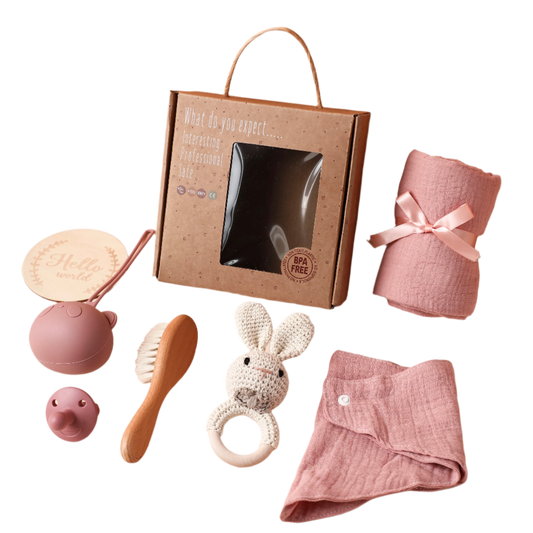 Baby Gift Sets - Pink Rabbit