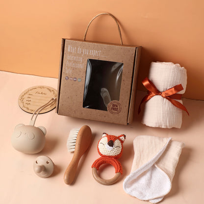 Baby Gift Sets - Fox Orange