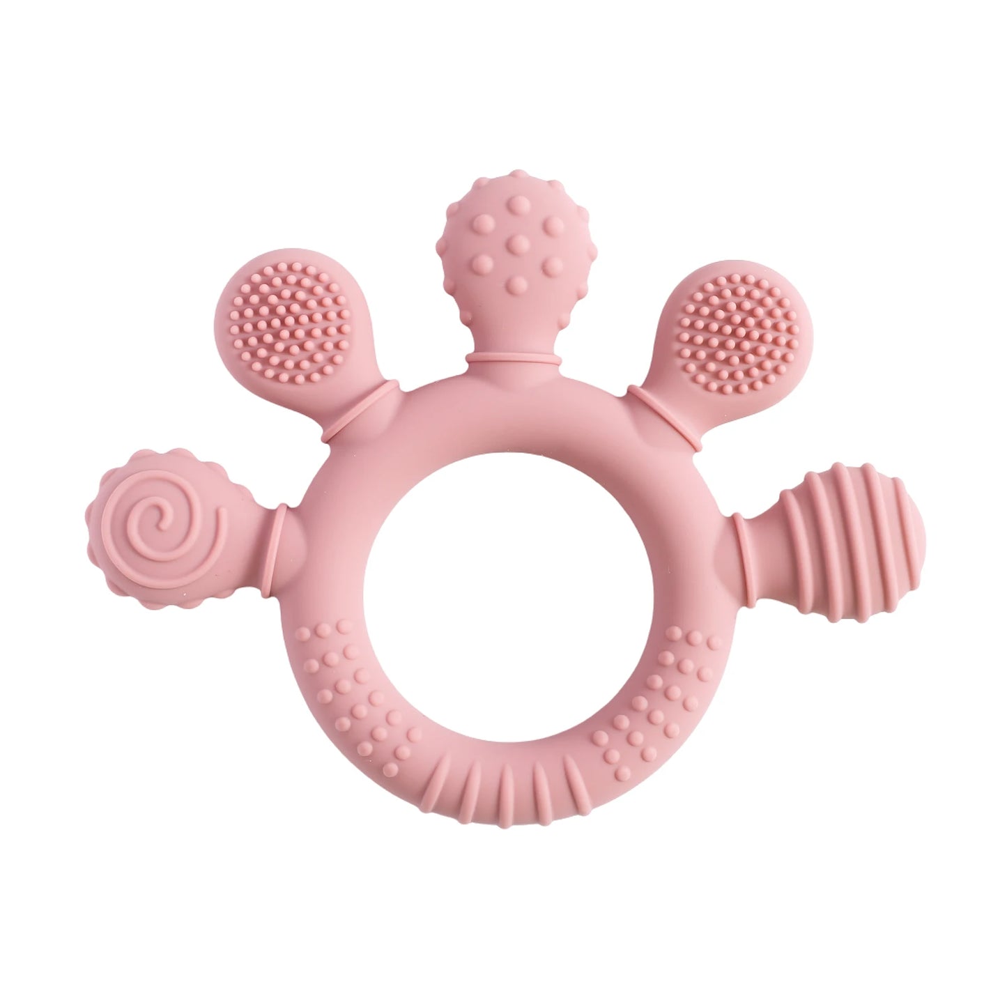 Silicone Teether | Food-Grade Baby Toy