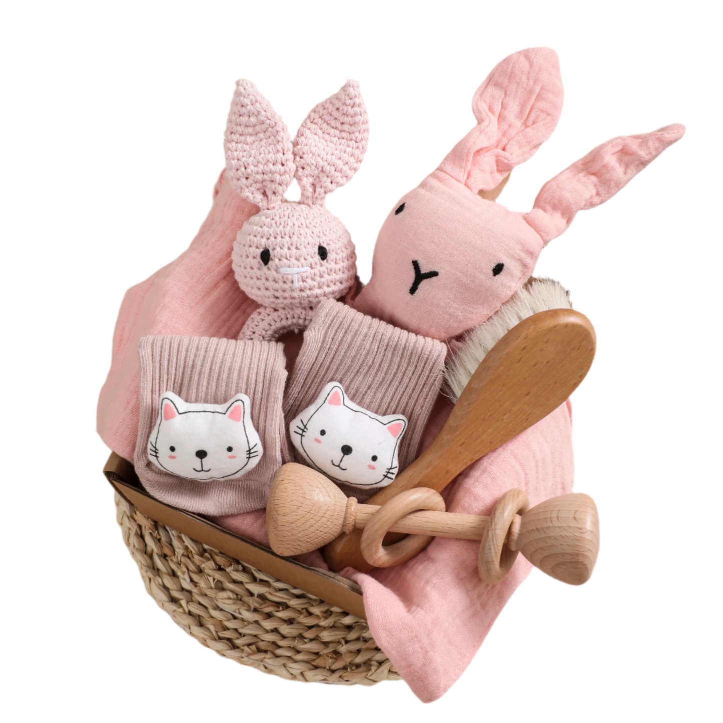 Baby Gift Sets - Pink Rabbit