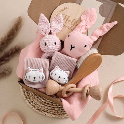 Baby Gift Sets - Pink Rabbit