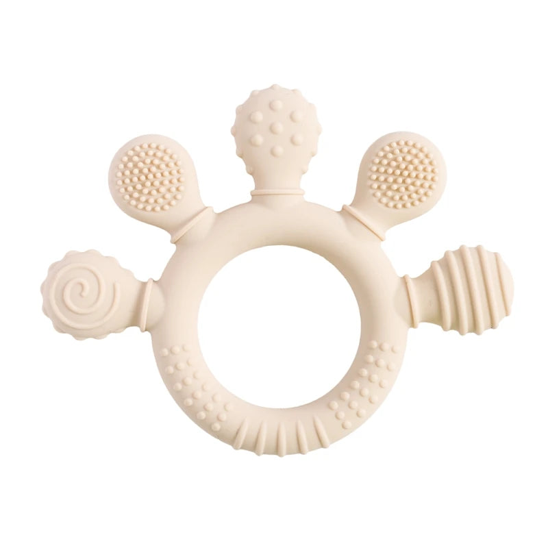 Silicone Teether | Food-Grade Baby Toy