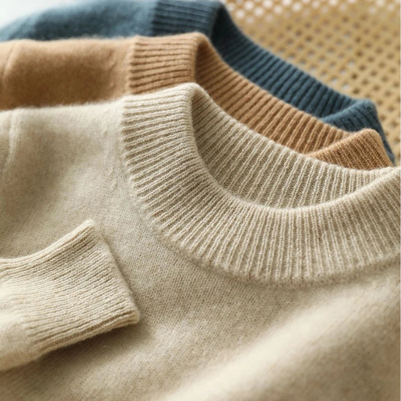 Kids Cashmere Knitted Pullover Sweater