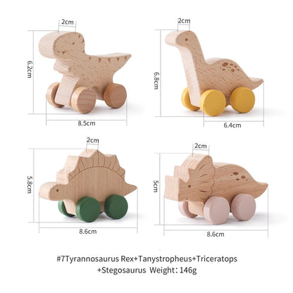 Wooden Baby Car Toys