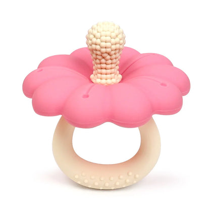 Silicone Flower Teether | Food-Grade Baby Toy