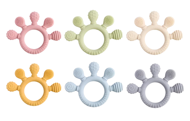 Silicone Teether | Food-Grade Baby Toy