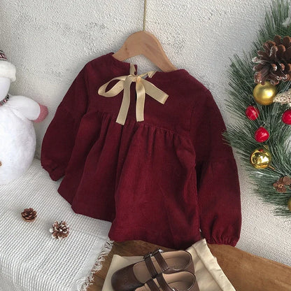 Long Sleeved Corduroy Blouse