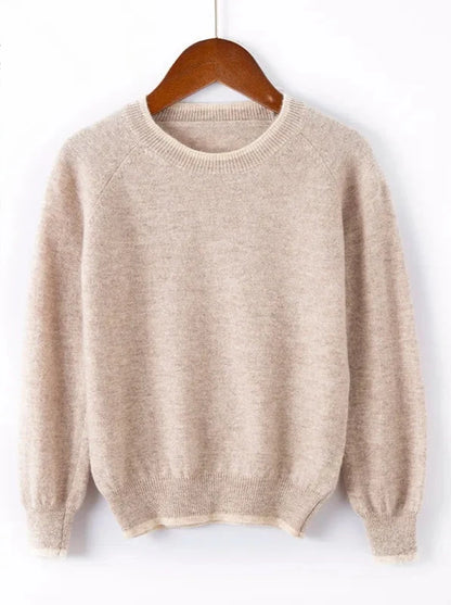 Wool Knitted Sweater Pullover Unisex